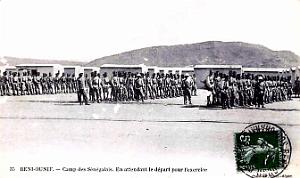 Beni-Ounif - Camp des Senegalais - 1912